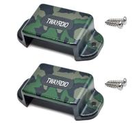 TWAYRDIO Soporte para salpicadero para walkie talkie de mano, gancho de clip para cinturón con tornillos para radio bidireccional Midland Motorola BaoFeng Retevis Yaesu, paquete de 2