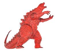 Twcare Fire Godzilla vs. Kong 2021 Toy Burning Action Figura: Flaming King of the Monsters Movie Juntas mviles Bolsa de viaje de vinilo suave