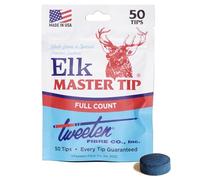 Tweeten Elk Master - Puntas para taco de billar (1 caja, 50 puntas, 10 mm)