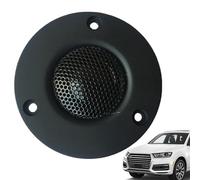 Tweeter - Altavoz de coche de 74 mm, 4 Ω, 30 W, con sensibilidad de 90 dB, rango de frecuencia: 3000 - 20000 Hz, plata/negro, gran potencia, diseño clásico, tweeter universal para audio de coche y