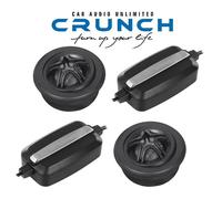 Tweeter Crunch GTI6.2T 25mm Tela Neodimio con Cable Frecuencia Suave - 1 Par