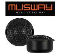 Tweeter de tela MUSWAY MG6.2T 26 mm con volumen de acoplamiento 1 par de...