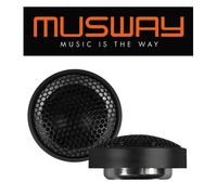 Tweeter de neodimio de tela MUSWAY ML6.2T 25 mm (1”) 1 par 200 vatios
