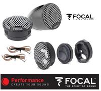 Tweeter Focal TWU1.5 con integración de cable suave de 100 vatios con accesor...