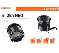 Tweeter Hertz ST 25A Neo.2 SPL 100 vatios, 2 piezas