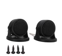Tweeters de Cúpula, Tweeters ABS Altavoces Audio para Automóvil con Tornillos Tweeters para Audio para Automóvil para Automóviles