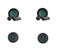 Tweeters para Coche Tweeter 1 Kit de Altavoces bidireccionales para Coche de 6,5 Pulgadas, Tweeter, bocina coaxial de 2 vías, Kit de Agudos y Graves de 6,5 Pulgadas con Divisor