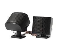 Tweeters para Coche Tweeter 1 par de minialtavoces de Agudos para Coche, CC 12 V, Sonido de Audio Ajustable, 500 W, bocina de música para automóvil