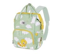 Tweety (Piolín) Clouds-Mochila Mommy, Verde, 25 x 40 cm, Capacidad 20 L