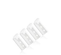 Tweezerman Brow Razor perfilador de cejas, cuchillas de repuesto Cuchillas de afeitar 4 piezas