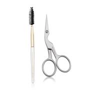 Tweezerman Brow Shaping Scissors & Brush Tijeras y cepillo para cejas Set de cejas 1 piezas