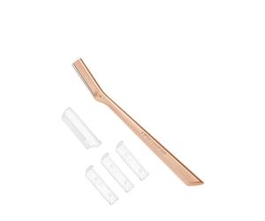 Tweezerman Facial Razor Perfilador Facial, Rose Gold Afeitadora 1 piezas