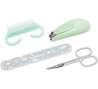 Tweezerman Kit de Manicura para Bebés Con Tijeras, Cortaúñas, Lima Y Cepillo 1 un.