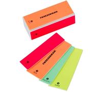 Tweezerman Neon Hot 4 en bloque para limar, pulir, alisar y abrillantar 1 un.