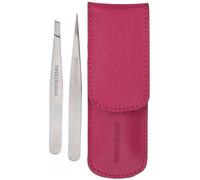 Tweezerman - Petite Tweeze Set with Case - Pink - Petite Tweeze Set with Case - Pink 1 St.