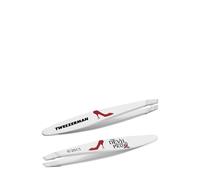 Tweezerman The Devil Wears Prada 2 Mini Slant Tweezer - Mini pinza de depilar biselada blanca Pinzas 1 piezas Weiß