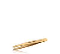 Tweezerman Ultra Precision Mini Slant Tweezer Mini pinza de depilar biselada, Pinza dorada Pinzas 1 piezas