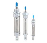 TWEFTPKD 1 Pieza de Cilindros DSNU-8-10-12-16-20-25-30-40-50-80-100-125-160-PPV-A, diámetro Interior de Cilindro neumático, Cilindro neumático pequeño de Gran Empuje(DSNU-12)