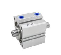 TWEFTPKD Cilindro Compacto de Doble vástago Serie D80, diámetro Interior 80 mm, Carrera 5 a 100 (D80 x 50, 40, SD80 15, 20, S)(SDAD80X95,Nill)