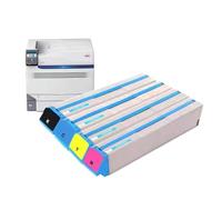 TWEJHX 1 Uds Cartucho de tóner de Color Compatible con Suministros de Impresora C911 C931 C941 911dn 931dn 941dn C911e C931e C941 931 941 911 9541e(BK)