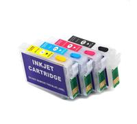 TWEJHX Cartucho de Tinta de Repuesto con Chip de reinicio automático Compatible con Stylus C79 C90 C92 CX3900 CX4900 CX4905 CX5600 CX5900F CX6900F Modelos T0731 T0732 T0733 T0734