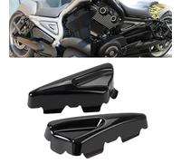 TWEJHX Cubiertas Negras del Marco Lateral del Tanque de plástico ABS para Motocicleta compatibles con V-Rod VRSCDX Night Rod Special NRS VRSCF Muscle Modelos 2007 a 2017