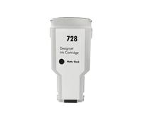 TWEJHX Juego de Cartuchos de Tinta compatibles 728 para HP728 728XL, Tinta Completa F9J68A F9J67A F9J66A para DesignJet T730 T830(1PC BK)