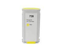 TWEJHX Juego de Cartuchos de Tinta compatibles 728 para HP728 728XL, Tinta Completa F9J68A F9J67A F9J66A para DesignJet T730 T830(1PC Y)