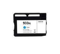 TWEJHX Juego de Cartuchos de Tinta compatibles para impresoras HP932 933XL 932XL 933 para Officejet 6100 6600 6700 7110 7510 7512 7610 7612(1PC Cyan)