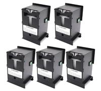TWEJHX Tanque de Tinta de Mantenimiento Compatible de 1pc a 5pc para Surecolor SC-F500 SC-F570 F500 T5170 T2170 T3160 Impresoras Reemplazo de la Caja de Mantenimiento(5 Maintenance Boxes)