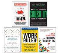 Twelve and a Half, Crush It!, The Art of the Good Life, The Profits Principles, Work Rules! Juego de colección de 5 libros