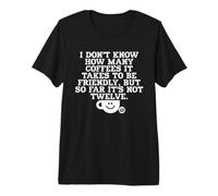 Twelve Cups of Coffee Funny Coffee Lover Camiseta Premium