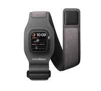 Twelve South ActionSleeve 2 para Apple Watch 45mm | Brazalete Protector para liberar su muñeca para Deportes o Actividades (Gris)
