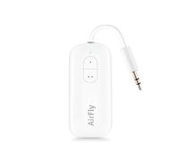Twelve South AirFly Duo | Transmisor inalámbrico con compartición de Audio para hasta 2 AirPods/Auriculares inalámbricos a Cualquier Toma de Audio para el avión, el Coche, el Gimnasio o el hogar