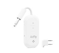 Twelve South AirFly Pro 2 Deluxe | Transmisor/Receptor inalámbrico con Audio compartido para hasta 2 AirPods/Auriculares inalámbricos - Avión, Gimnasio, Coche