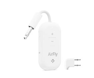 Twelve South AirFly Pro 2 Deluxe | Transmisor/Receptor inalámbrico con Audio compartido para hasta 2 AirPods/Auriculares inalámbricos - Avión, Gimnasio, Coche