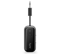 Twelve South AirFly SE, transmisor de audio inalámbrico Bluetooth para AirPods/auriculares inalámbricos o con cancelación de ruido; uso con cualquier conector de audio de 3,5 mm en aviones, equipos de