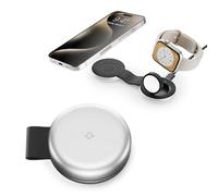 Twelve South Butterfly 2 en 1 Cargador inalámbrico Compacto Plegable con Adaptador de Viaje, Carga MagSafe Duo de 15 W para iPhone, Airpods y Apple Watch