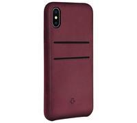 Twelve south Funda de piel relajada para iPhone X/XS Marsala, Burdeos