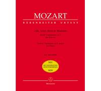 Twelve Variations in C major on Ah, vous dirai-je Maman K.265 (Piano, with fingering)