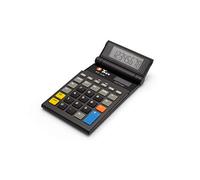 TWEN tw820 Solar Calculadora, color negro