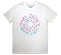 Twenty One Pilots Circular oficial Camiseta para hombre