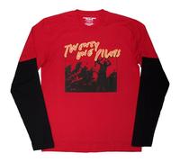 Twenty One Pilots Live Scribble Layered - Camiseta de manga larga, rojo, L