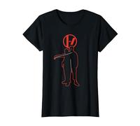 Twenty One Pilots Silhouettes Dot Camiseta, Mujer, Negro, L