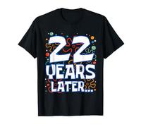 Twenty Two 22 Years Later 22nd Birthday Funny Party Meme Camiseta