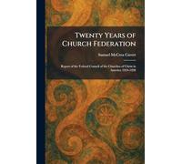 Twenty Years of Church Federation: Report of the Federal Council of the Churches of Christ in America 1924-1928