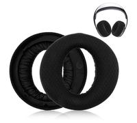 Tweozhui 1 par Almohadillas Auriculares para Sony, Almohadillas de Repuesto Profesionales para Sony PS5 Pulse 3D Inalámbricos con Tela Transpirable y Espuma de Memoria, Instalación Rápida