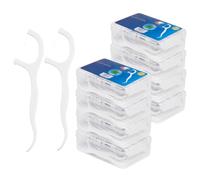Tweozhui 400piezas hilo dental hilo dental desechable para el cuidado dental, Palillos Dentales con Hilo para Eliminación Eficaz de Placa y Residuos de Comida, para Cuidado y Limpieza Dental Profunda