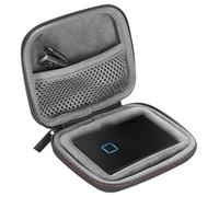 Tweozhui Funda Disco Duro Externo, Estuche de Disco Duro para Samsung T7 Shield External SSD, Funda Protectora a Prueba de Golpes y Resistente al Agua, Funda portátil para Disco Duro, Negra