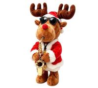 Twerking Santa Toy - Battery Operated Dancing Christmas Plush, Red/White | Animated Holiday Decor, Interactive Singing Motion, Funny Party Prop, Soft Plush Material, Festive Toy, Battery Powered, Mult